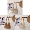 Woven Womens Tote Bag Summer Fashion Shoulder Casual Travel Organizer For Daily Use