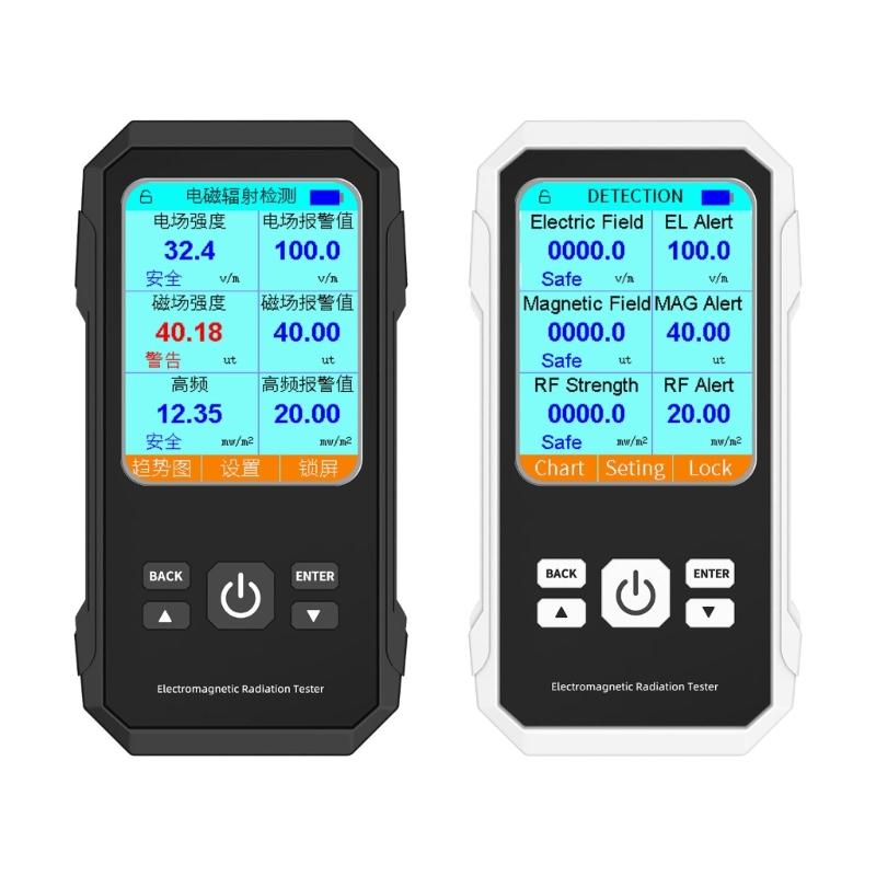 Digital Electromagnetic Field Radiation Detector ,5G Cell Tower, Signal Detector, for Home Offices