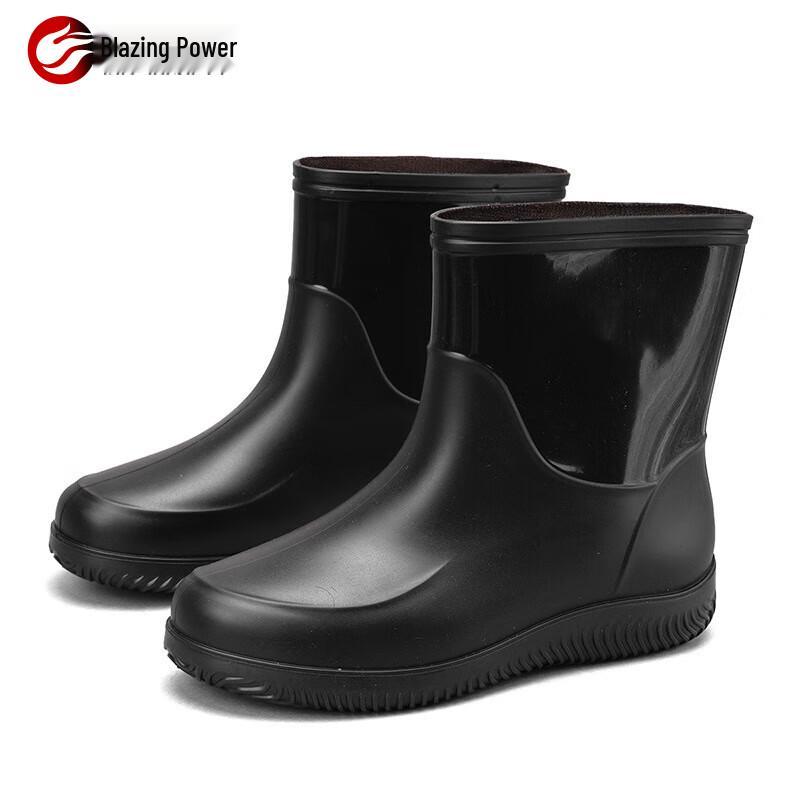 

Men s Non-slip Waterproof Work Rain Boots 44