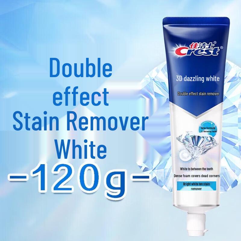 

Crest 3D White Dual Action Whitening Toothpaste