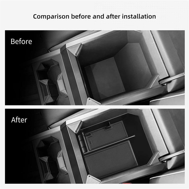 Car Storage Box Storage Box Fortesla Cybertruck Armrest Storage Box Fortesla Cybertruck