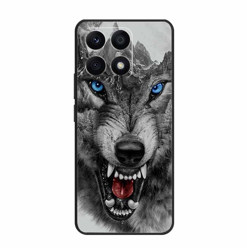 Für Xiaomi 14T Pro Hülle 14 T Pro Handyhülle Löwe Wolf Schwarz Silikon Weiche Rückseite Hüllen Für Xiaomi 14T Pro Hülle 14TPro Funda