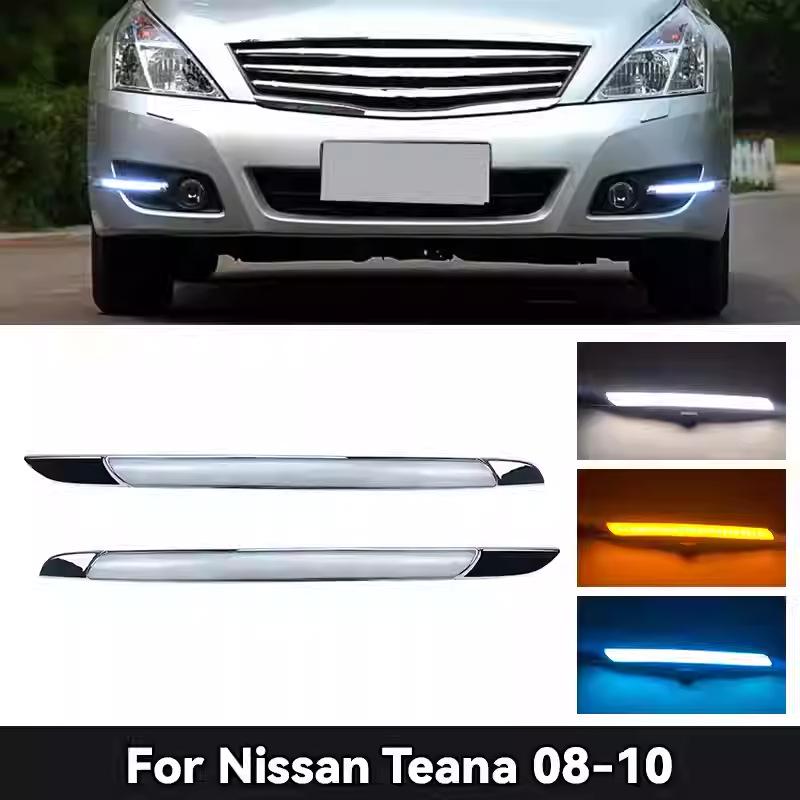 Светодиодные Дневные Ходовые Огни и Поворотники для 08-10 Nissan Teana