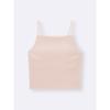 Bra     Cropped Velour Camisole Model