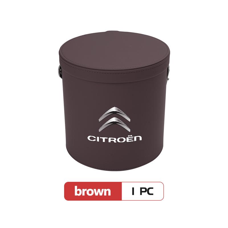 Car Trash Bin Garbage Holder Drink Snack Umbrella Storage Bucket For Citroen Grand Berlingo Jumper Celysee Xsara Picasso ann123