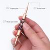 14 Sizes Nail Art Brush Metal Handle Nail Liner Brush Stripe Pattern Painting Brush Acrylic UV Gel Extension Drawing Carving Pen