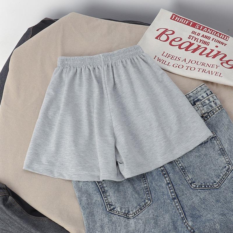 Cotton Hot Pants Women Summer Loose Small Letter Print Sports Casual All-match Student Shorts Women