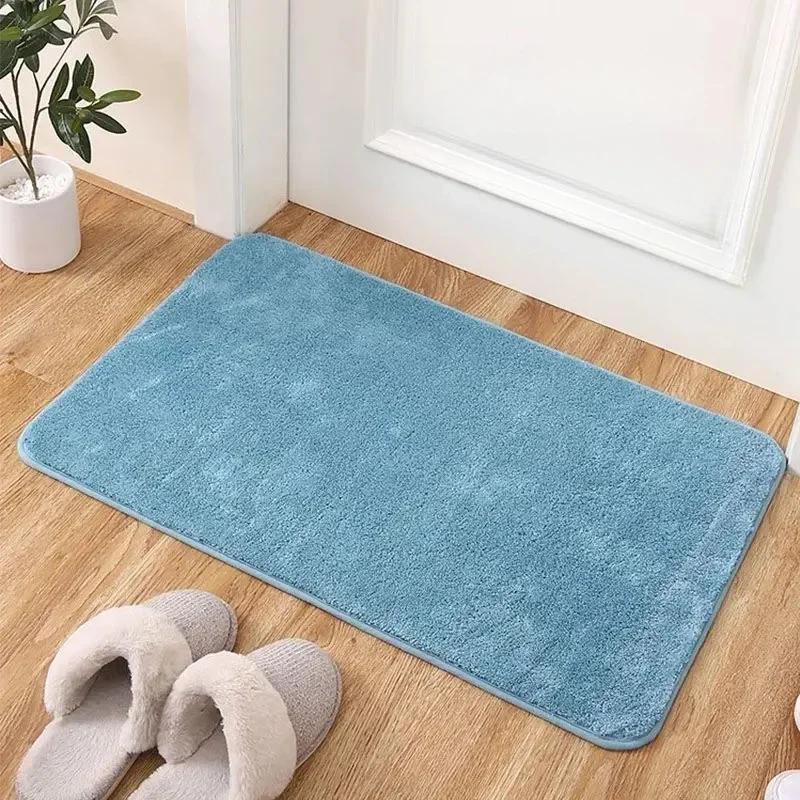 Bathroom absorbent mat quick drying non slip floor mat toilet rug carpet door mat bathroom bedroom carpet