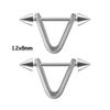 16G Surgical Steel Tapers Barbell Earrings Piercing Ear Hoop Cartilage Studs Lobe Helix Body Jewelry for Women Men-for Weddings