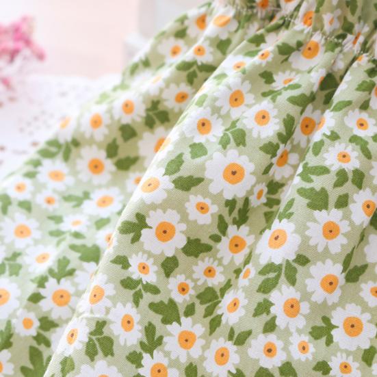 Puppy Clothes Outing Sun Protection Fashion Pet Floral Suspender Skirt for Female Dogs