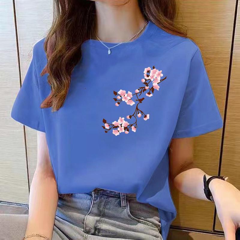 

women t shirt Summer round neck women clothes Short Sleeve t shirt woman top XXS