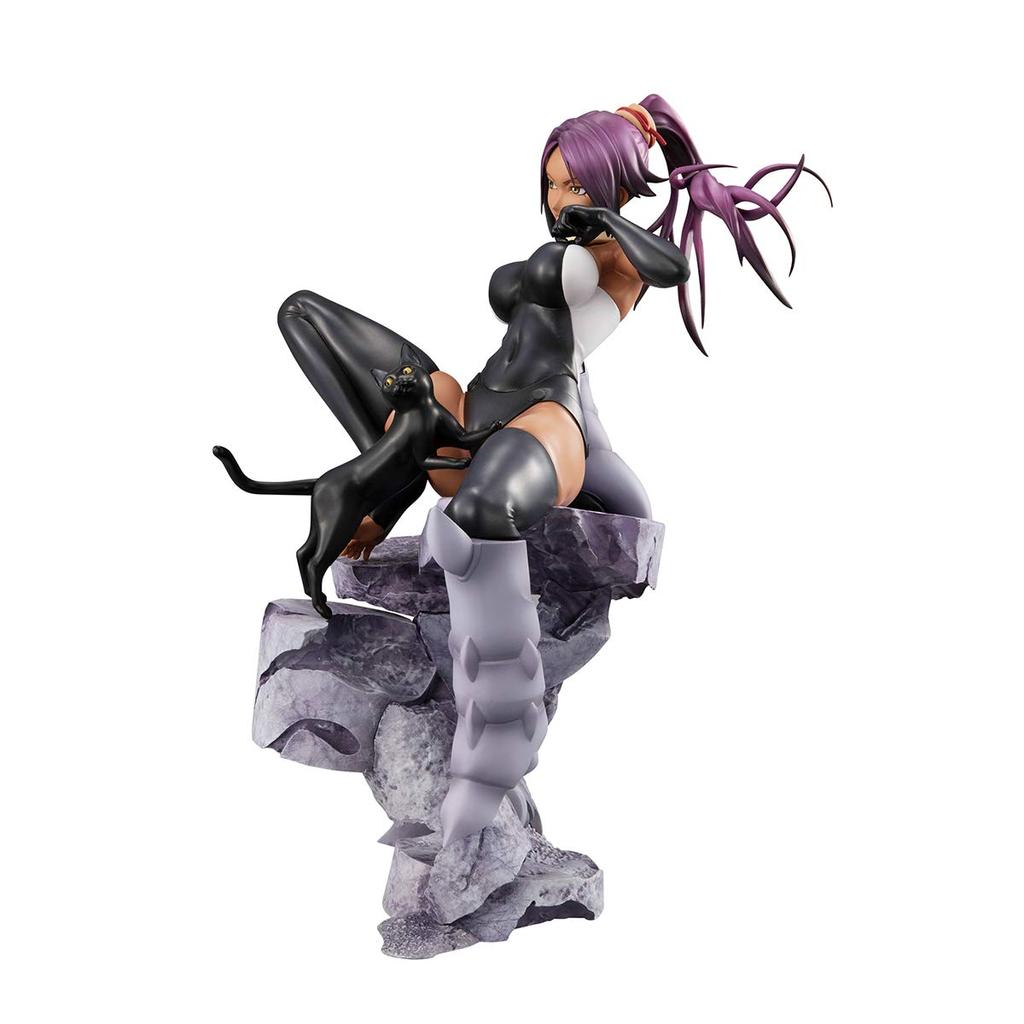 Series BLEACH Yoruichi Shikaedein Hamen Hen Completed Figure [Limited Sale] G.E.M.