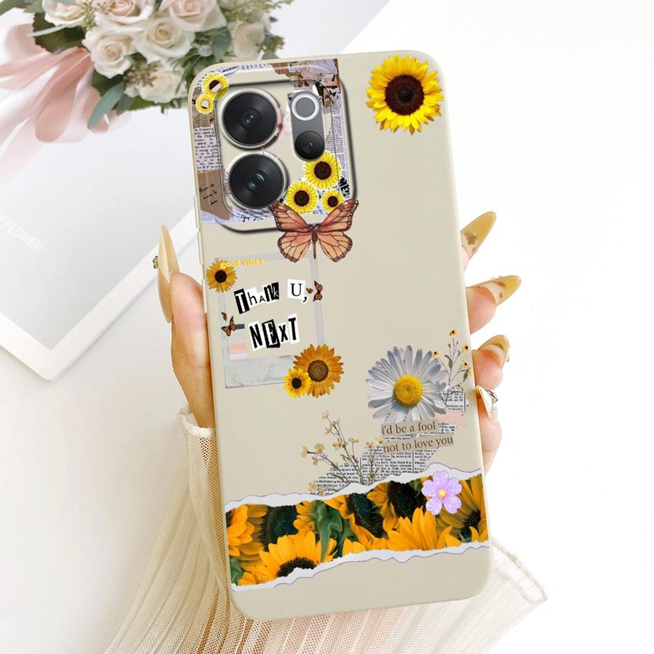 For Vivo V70 5G Case V2538 Luxury Art Painted Cover Soft Silicone Case For Vivo V70 Elite V2548 V 70 VivoV70 FE V70FE V2550 Bags