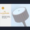 3 Colors Retro Table Lamp Dimmable Touch Sensor LED Reading Lamp Mood Lighting Cordless Touch Desk Lamp Restaurant Decoration
