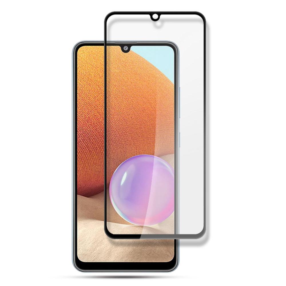 MOCOLO Silk Print HD Full Screen Coverage 9H Hardness Full Glue Tempered Glass Protector for Samsung Galaxy A32 4G (EU Version)