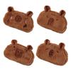 Capybara-förmige Stifttaschen Große Kapazität Mäppchen Tragbare Make-up-Organizer-Tasche Für Stift Make-up-Werkzeug Zubehör