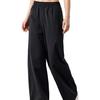 Anta Sports Lifestyle Series Solid Color Mid-Rise Breathable Versatile Casual Pants Women bottoms Black 162517522U-3
