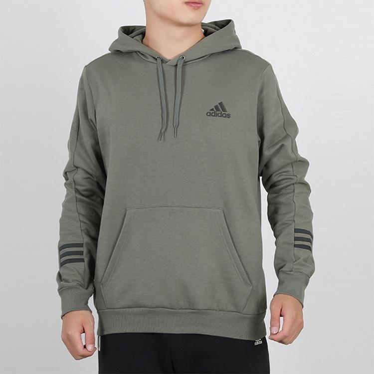 adidas E COMF HD SWT Casual Sports Hooded Sweater Men Army Green Men's GD5446