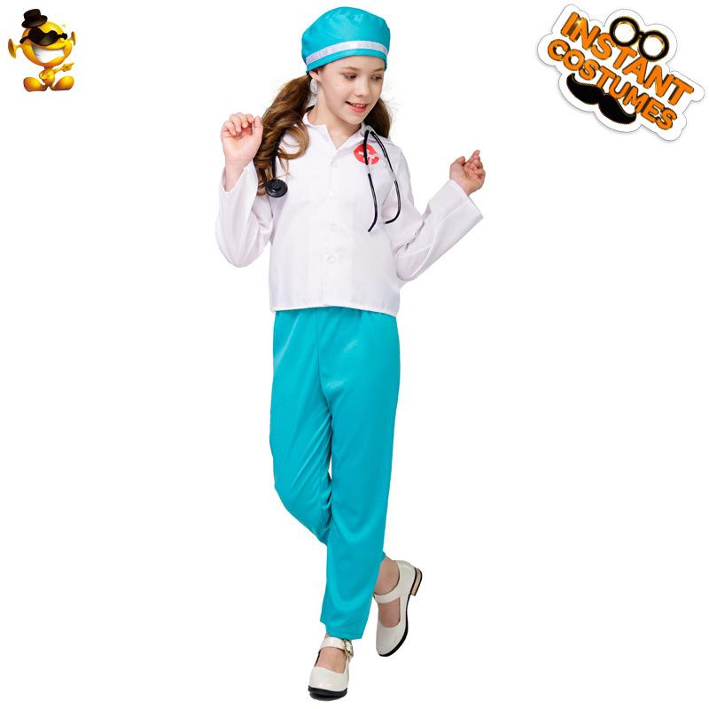 

New children s doctor role-playing clothing, 61 children s school vocational experience doctor clothing cosplay l (10-12 years old, 140-152cm)