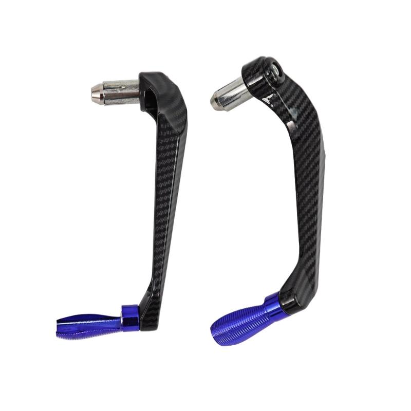 

Pair Motorbike Handguard Protector Brake Lever Protector Hand Guards Protection Motorcycle Clutch Levers Guard Universal синий