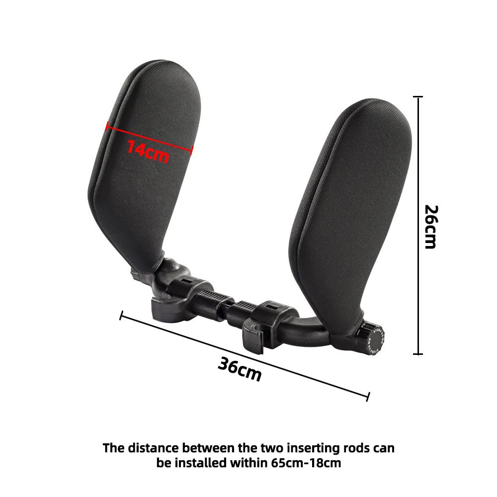Car Seat Headrest Neck Pillow Cushion Memory Foam Auto Car Travel Rest Pillow Sleep Side Neck Head Support for Kids