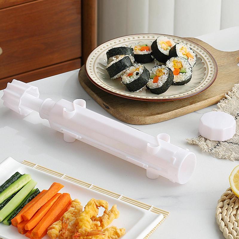 DIY Cilinder Sushi Maakmachine Snelle Sushi Bazooka Japanse Gerolde Rijst Vlees Vorm Rijstbal Vorm Keuken Bento Accessoires