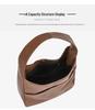 Large Capacity Soft Leather Crossbody Tote Bag for College Students and Ladies, Ideal for Autumn and Winter.