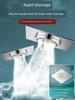 German Anti-Odor Drain Core for Bathroom Renovation, Universal Anti-Clogging Seal Cover for Old Toilets and Drains