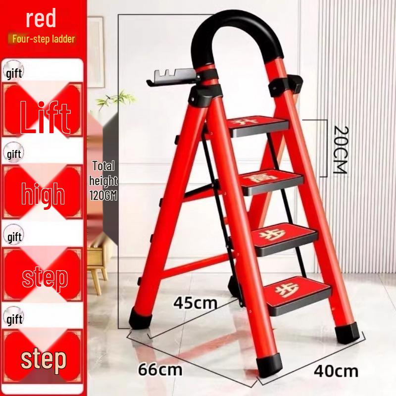 Durable Multipurpose Folding A-Frame Ladder for Indoor and Outdoor Use