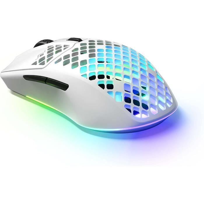 Herní myš Steelseries AEROX 3 WIRELESS SNOW