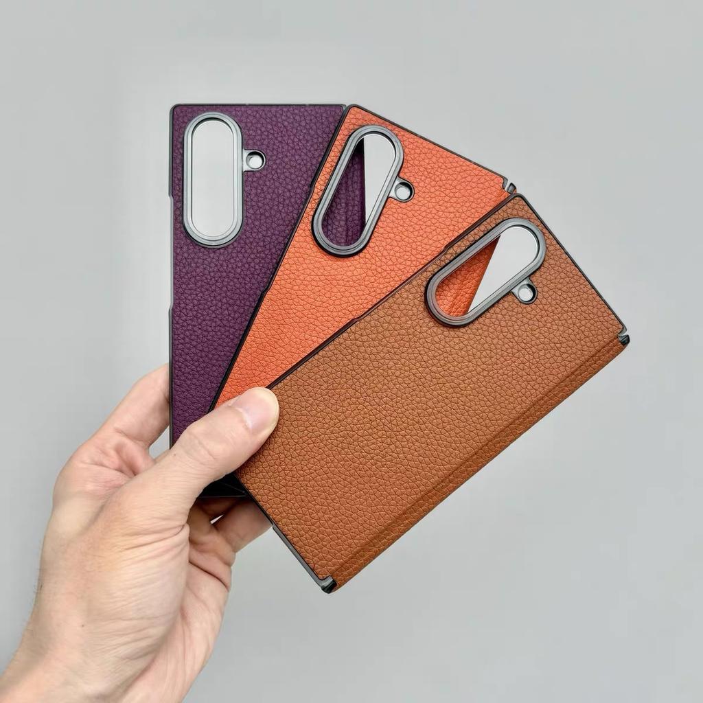 100% Originální kožené magnetické pouzdro pro Samsung Galaxy Z Fold8 Fold 8 Ultra s Magsafe Luxusní kryt z hovězí kůže pro Fold8 Wide