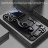 Black Music Symbol Pattern Tempered Glass Black Phone Case For Samsung Galaxy S25 S24 S23 Ultra Plus FE Shockproof Cover