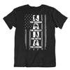 Hockey Sport T-Shirt Tee Gift Cool Vintage Funny Happy Skates Goal Nana Grandma