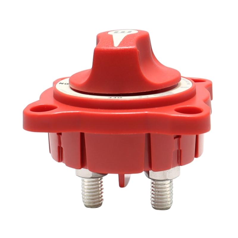 Power Battery ON/Off Disconnect Switch 300A Ignition Protected Heavy Duty Cutoff Switch for - -Marine & Automotives-