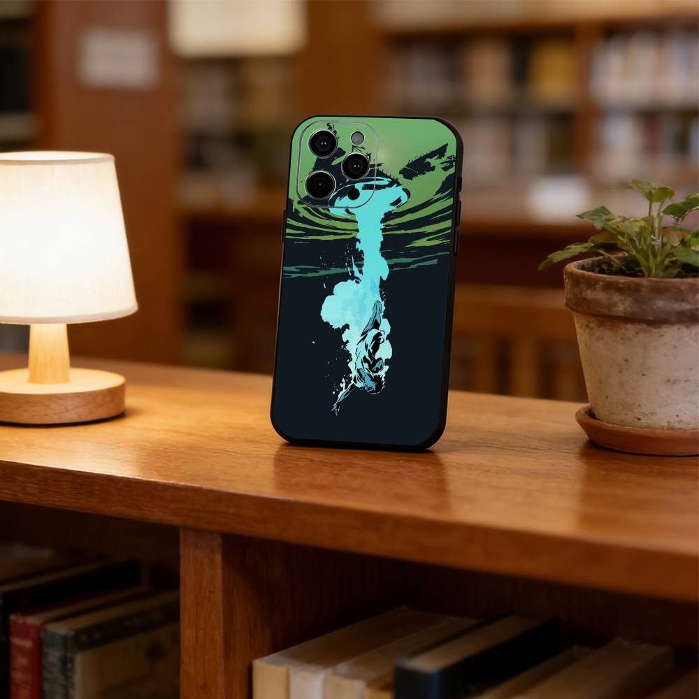 Artistic inspiration Phone Case For iPhone 17, 16,15,14,13,12,11 Plus,Pro Max, Others Soft Black Cover