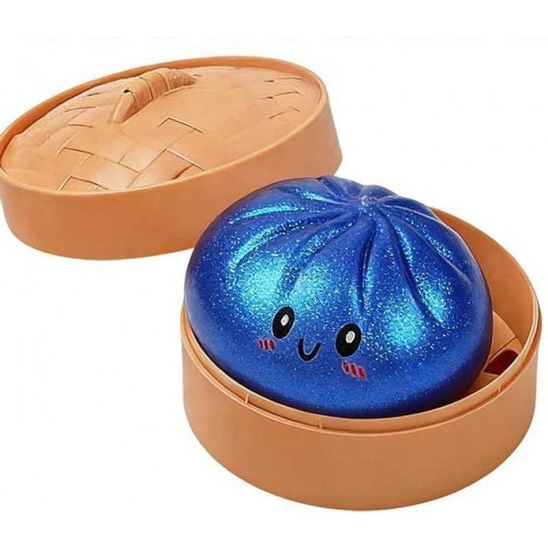 Simulation Steamed Bun Pressing and Squeezing Relaxation Toy Steamed Bun Twisting Toy