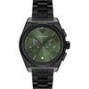 Federico Green Black Stainless Steel Gents Quartz Chronograph AR11562