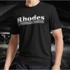 Rhodes Elektrisches Klavier Klassisches Logo T-Shirt Lustige Größe Amerikanischer Vintage Stilvoller Streetwear Mann Lässig Bequem