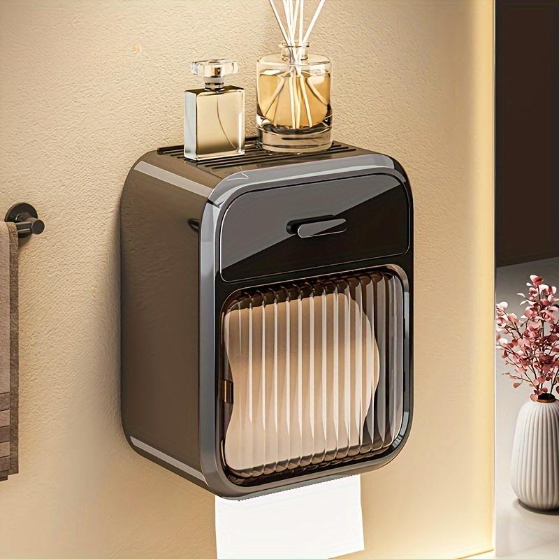 Tuvalet Kağıdı Kutusu Tuvalet Kağıdı Rulosu Saklama Rafı Banyo Rulo Peçete Tutucu Duvara Monte Peçete Kutuları Banyo Aksesuarları