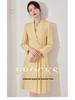 Aishangchen High-End Autumn Suit Dress for Women - Elegant On-Camera Host Style