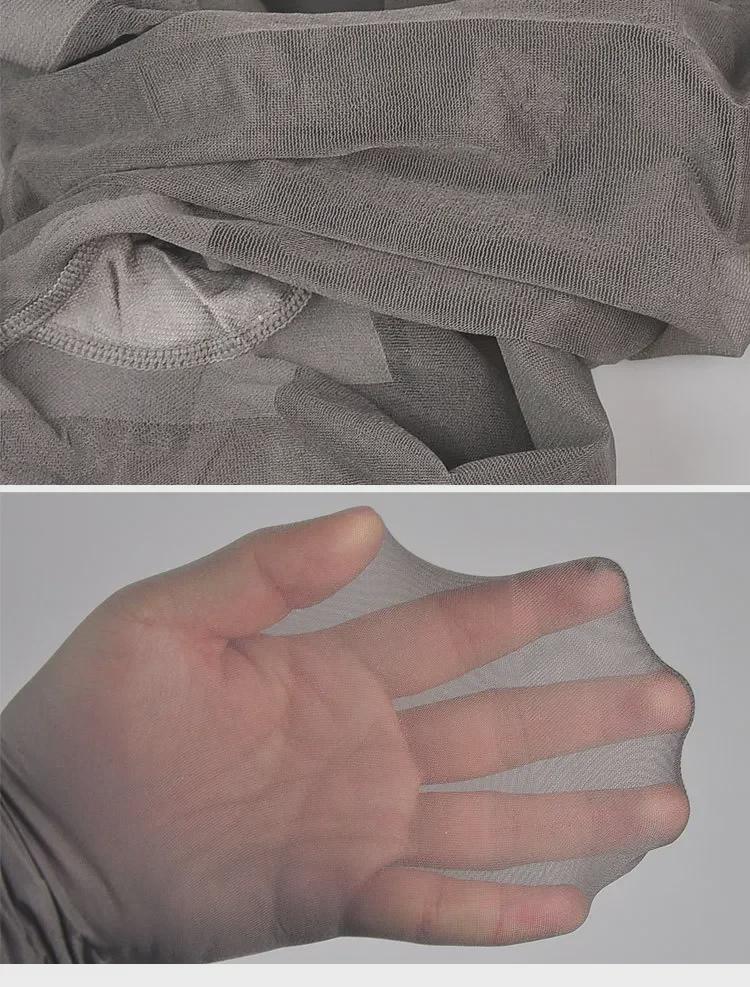 Manzi 20D nahtlose T-Schritt-Anti-Snag-Strumpfhose, ultradünne, unsichtbare Socken für schöne Beine