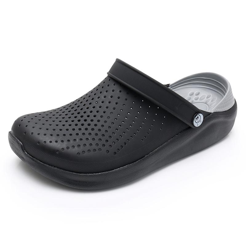 New Arrival Beach Sandals Clogs Summer Casual Shoes Unisex Summer Men Flats Hole Shoes Mans Swimming Slipper Sandalias