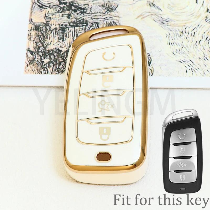 Tpu Holder Shell Car Key Case Cover For Changan Cs85 Cs35 Plus Cs25 Cs95 Cs85 Coupe Key Cover Fob Protecor Protection