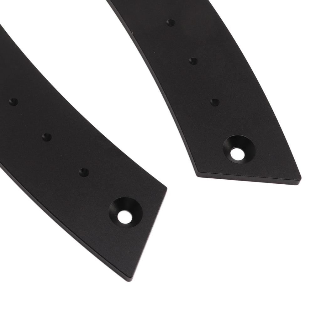 2pcs Door Panel Pull Handle Set Aluminium Alloy Labor Saving High Strength Rust Proof for Cars