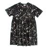 The Nightmare Before Christmas Womens/Ladies All-Over Print Smock Dress