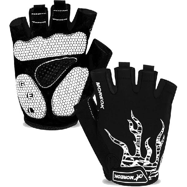 Cycling Gloves Bike Gloves for Men/Women-[5MM Gel Pad] Half Finger Bicycle Gloves for Cycling/Weight Lifting/Gym/Motorcycle/Rowing/Outdoor Sports