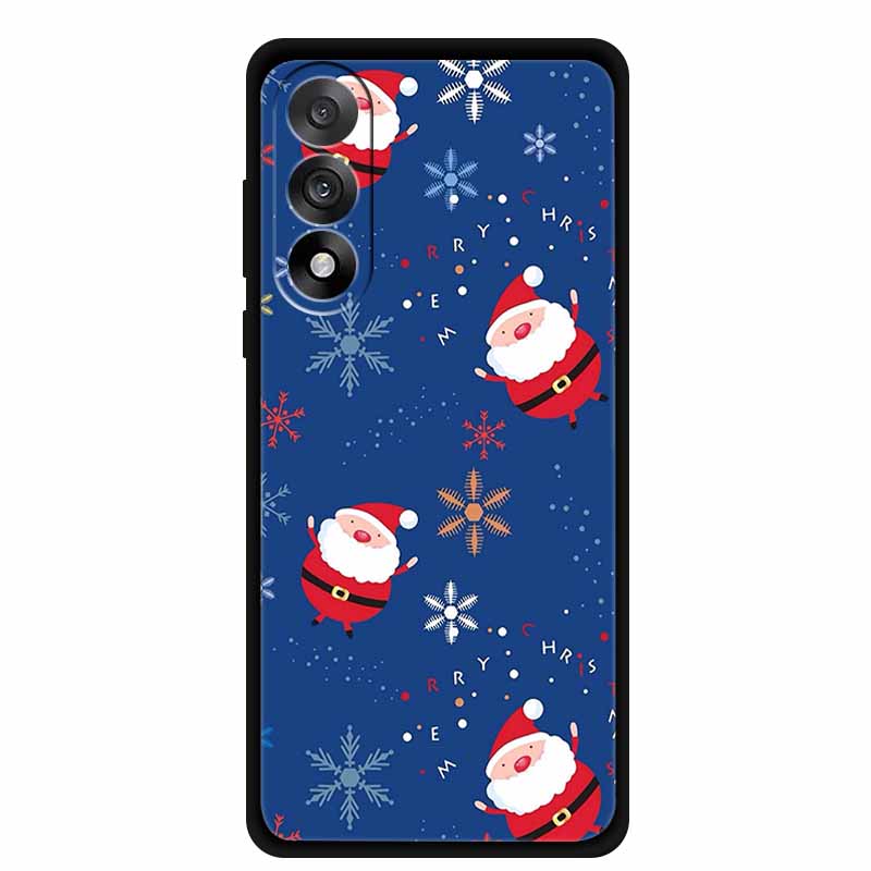 Christmas Phone Cases For OnePlus Nord 5 5G Case Shockproof Silicone Soft Black Cover Christmas Tree for 1+ Nord 5 5G Back Cover