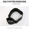 Golf Swing Aid Adjustable Nylon Elastic Swing Golf Arm Strap For Both Male And Female Beginners Gesture Alignment Training