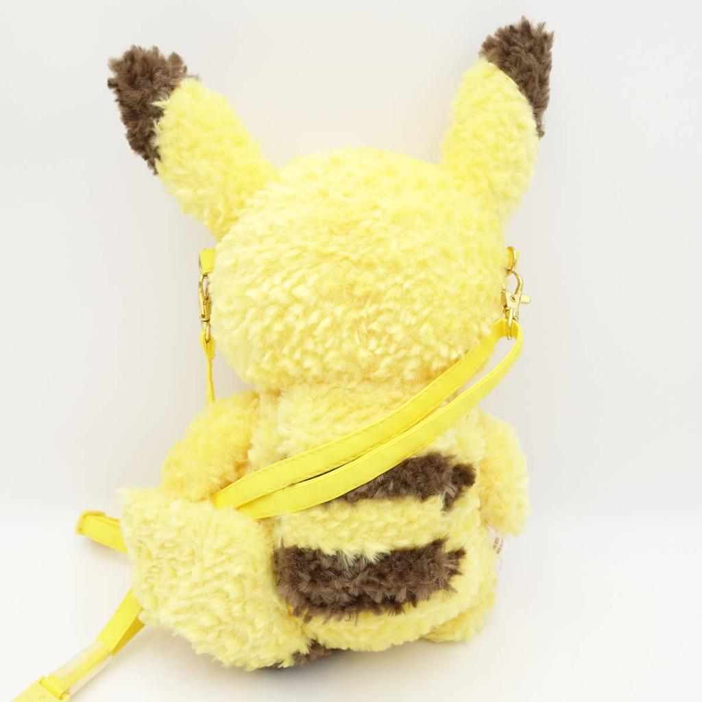 [USED]Pikachu Plush 31 x 12 x 15 Pokemon Center Tag Pouch, Size Approx. cm, Pikachu's Closet, Exclusive, Included, Unused, Pokemon/13593