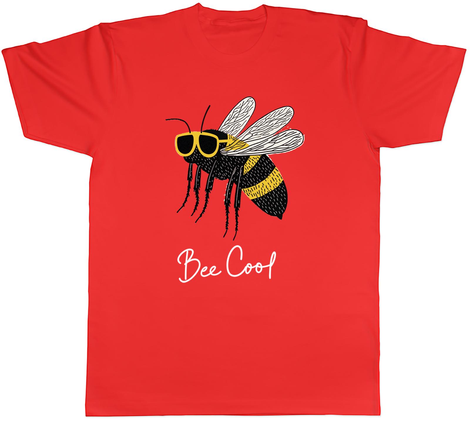 Bee Cool Funny Bumblebee with Sunglasses Unisexs TShirt Tee Gift Top S